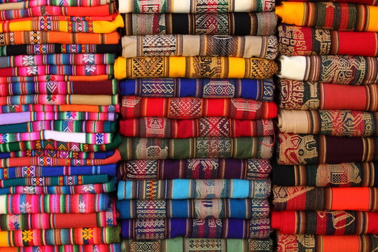 Bolivian (Andes region) traditional fabrics