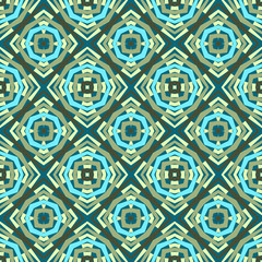 abstract ethnic vector seamless background