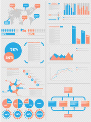 Obraz premium INFOGRAPHIC DEMOGRAPHICS 5