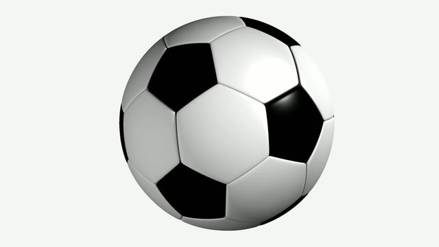 drehender Fussball