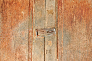 Ancient wooden gate