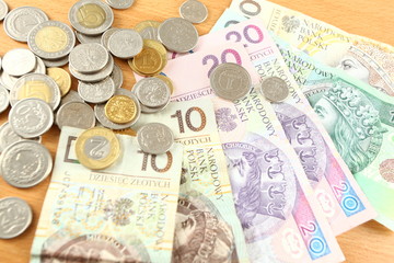 Money currency - Polish zloty