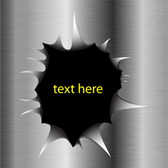 Пулевое отверстие