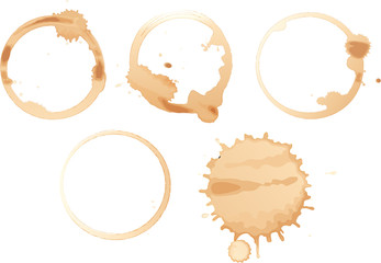 Coffee stains