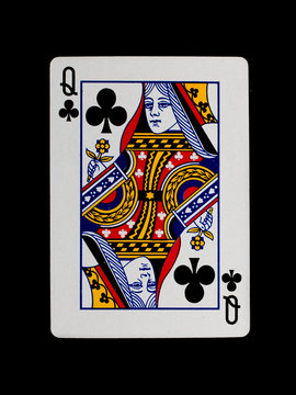 Playing card (queen)
