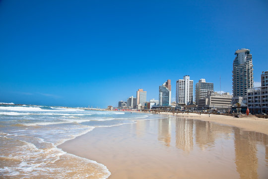 Panoramic view of Tel-Aviv. Israel
