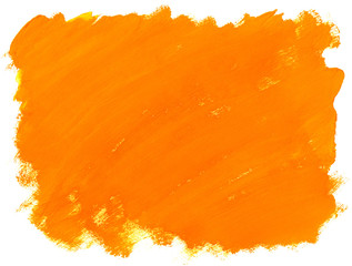 Ornage watercolor background.
