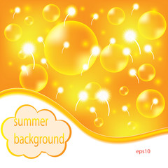 Abstract summer design background