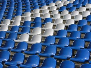 seats in the stadium