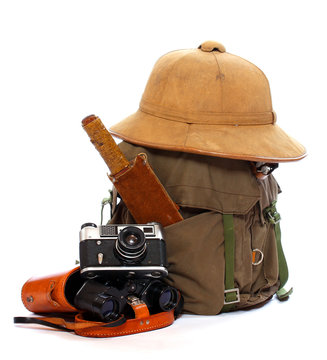 Vintage articles for travelers.
