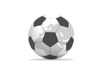 Fototapeta premium Ballon de football euro 2012