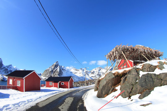 fishermen's cabins of west Lofoten