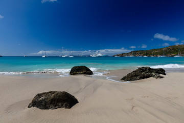 Anse à Colombier à Saint Barthélémy