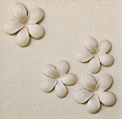 Fototapeta na wymiar decorative sand stone wall