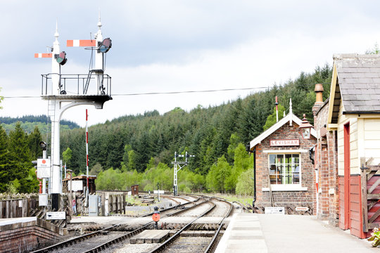 Levisham, North Yorkshire Moors Railway (NYMR), England
