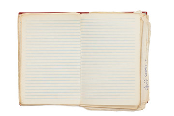 open old notebook - 41278245