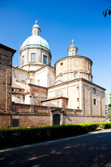 Obraz premium cathedral in Vercelli, Piedmont, Italy