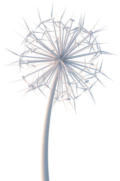 Dandelion from the wind generators (sunlight version)