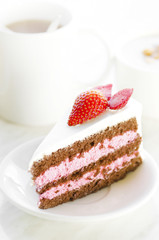 Strawberry cake