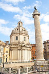 Fototapeta na wymiar The city of Rome, Italy