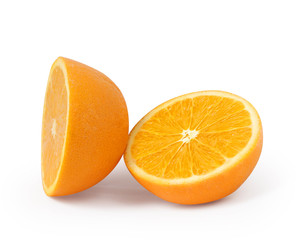 Orange fruit isolated