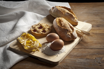 prodotti freschi da forno