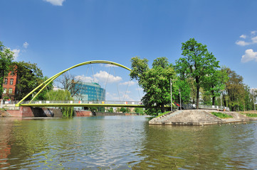 Wroclaw - River Odra & Bridge