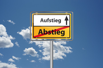 Der Aufstieg ist möglich.