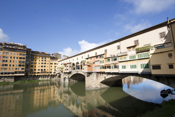 Obraz premium Florence - Ponte Vecchio sur l'Arno