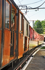 Obraz premium Sare, Paesi Baschi francesi - il trenino della Rhune