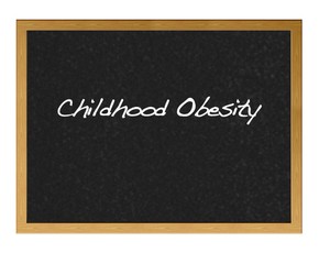 Fototapeta premium Childhood obesity.