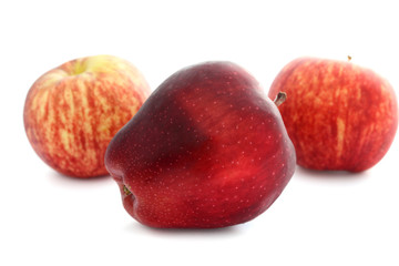 Apple isolated in white background
