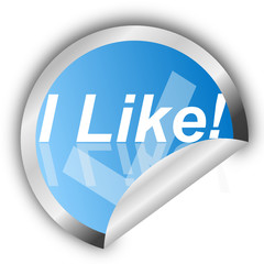 Sticker- I Like!