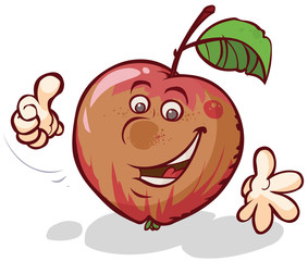 Cartoon Apple.