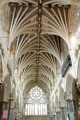 decorazioni interne della cattedrale di San Pietro a Exeter