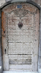 Puerta de madera, Damasco, Syria