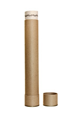 Document into a cardboard tube