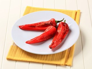 Roasted peppers