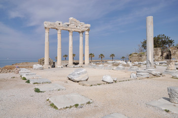 Apollon-Tempel in Side, T&uuml;rkei