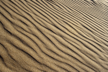 Waves of sand