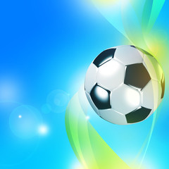 Fototapeta premium Soccer background