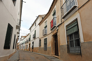 Calle de Almagro, pueblo manchego