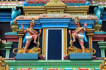 Obraz na płótnie Canvas Tempel Vadapazhanee Murugan Kovi