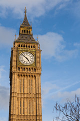 Fototapeta na wymiar London Clock Tower Big ben