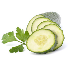 Cucumber slices