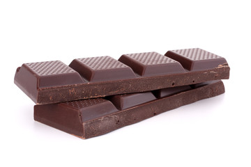Chocolate bars stack