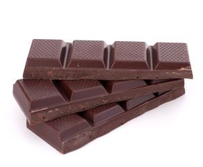 Chocolate bars stack