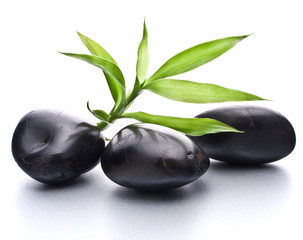 Zen pebbles. Stone spa and healthcare concept.