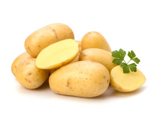 New potato and green parsley