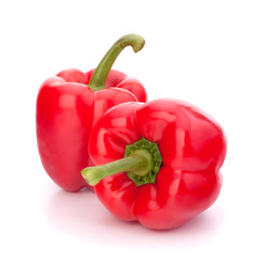 red pepper isolated on white background